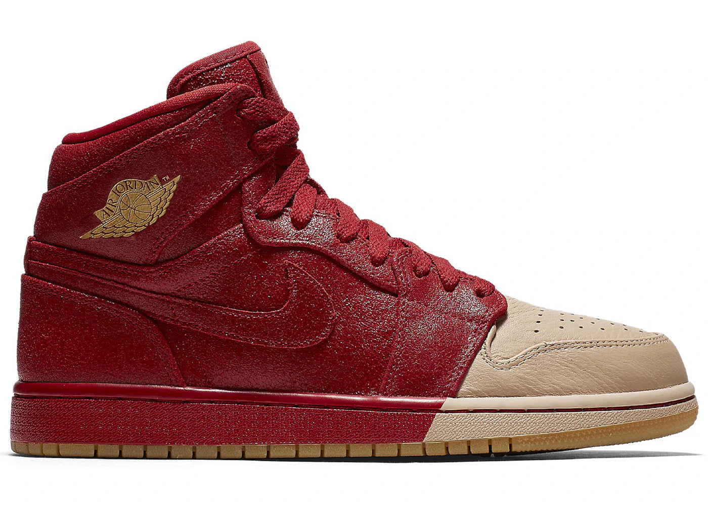 Air Jordan 1 Retro High Dip-Toe Red (Women's)