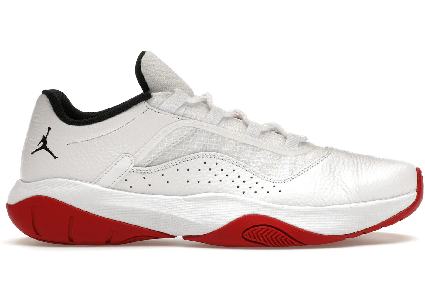 Air Jordan 11 CMFT Low White Varsity Red