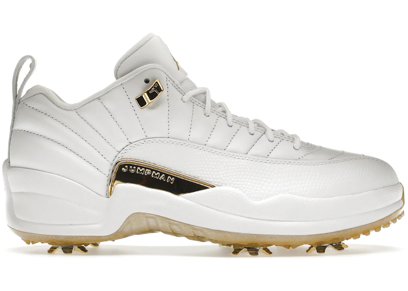 Air Jordan 12 Golf Metallic Gold