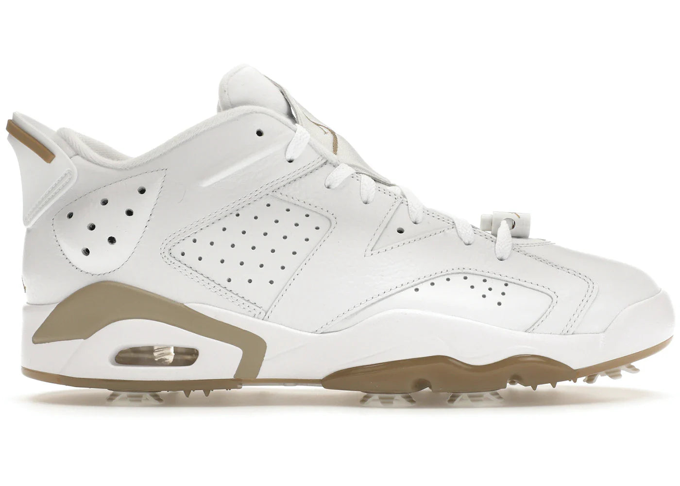 Air Jordan 6 Retro Low Golf White Khaki
