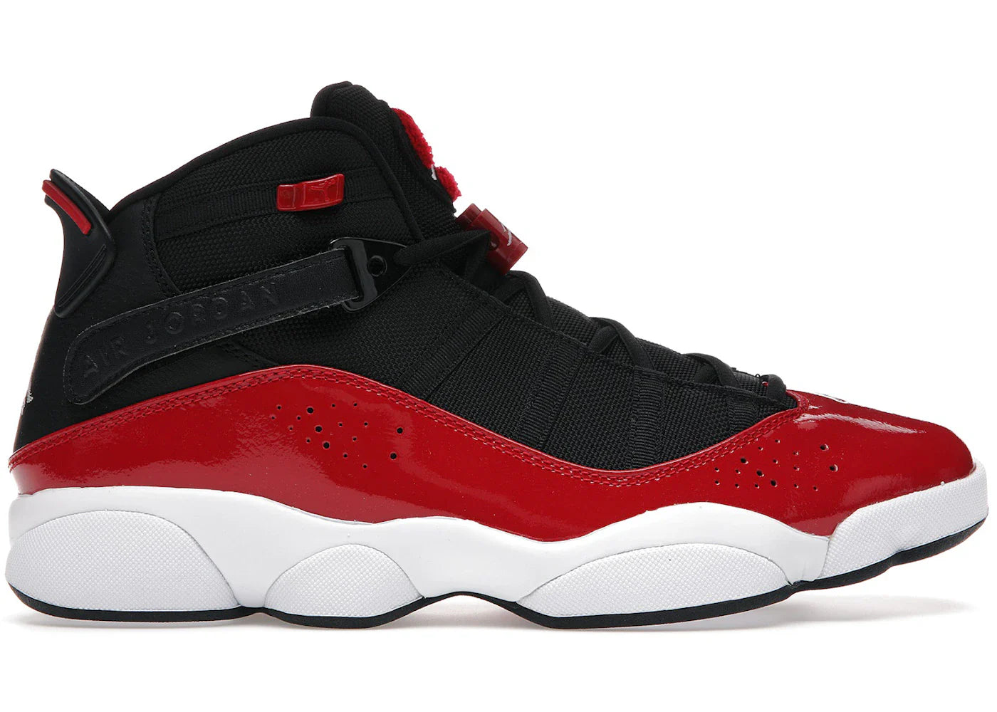 Air Jordan 6 Rings Black Gym Red White