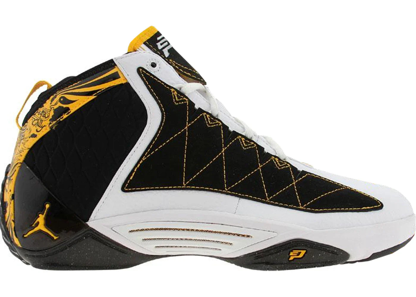 Air Jordan CP3.II White Sunstone Black