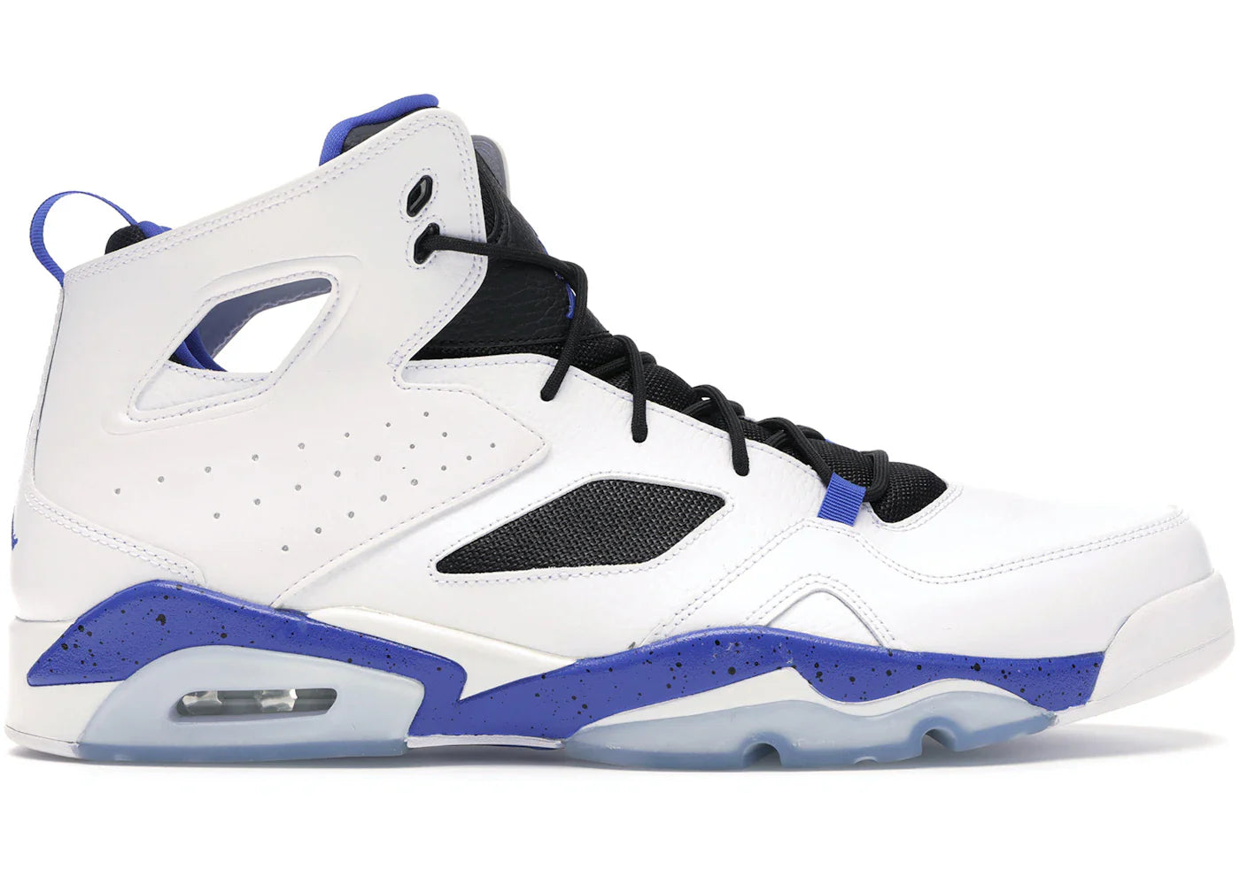 Air Jordan Flightclub 91 White Hyper Royal Black