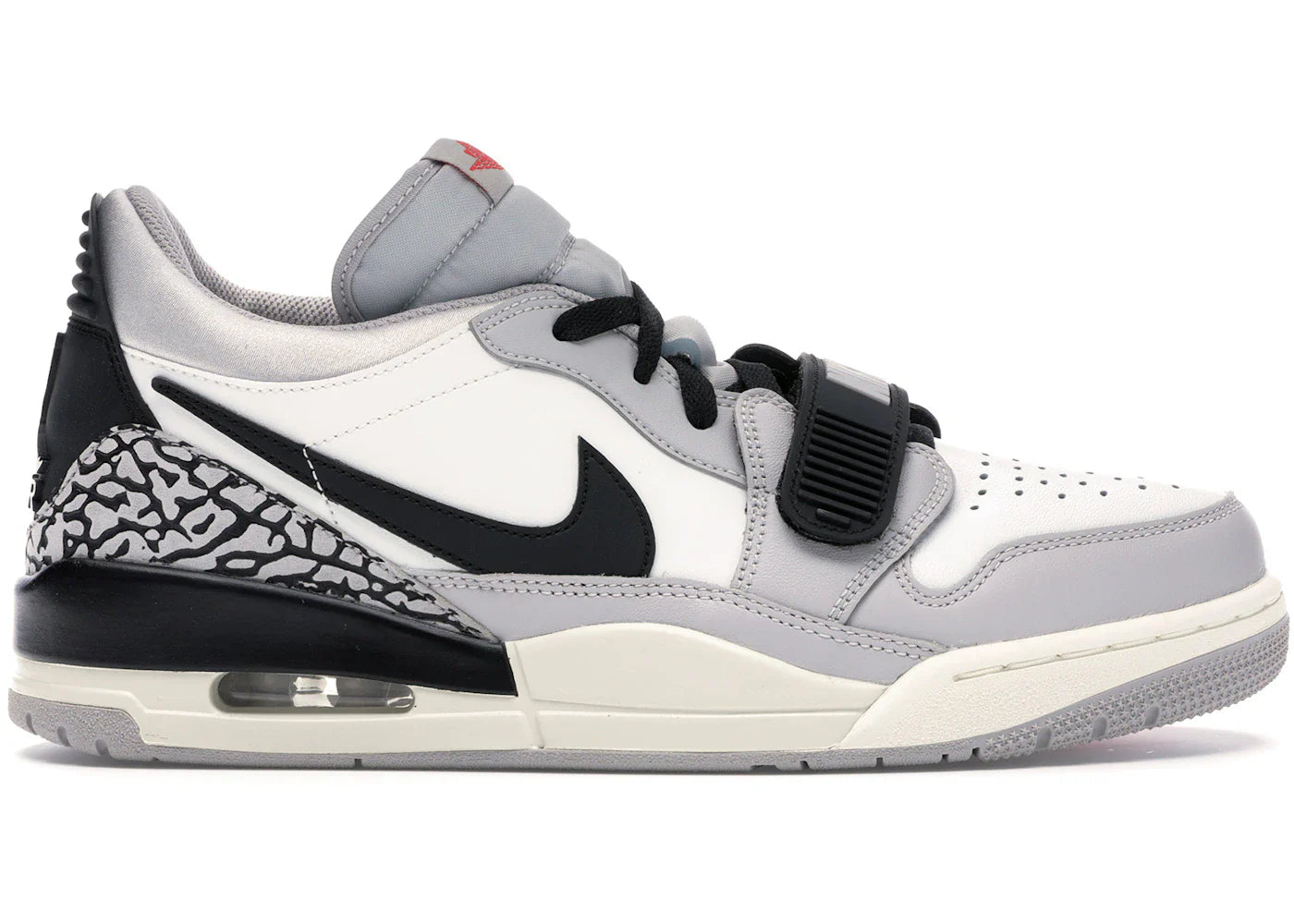 Air Jordan Legacy 312 Low Tech Grey Fire Red Black