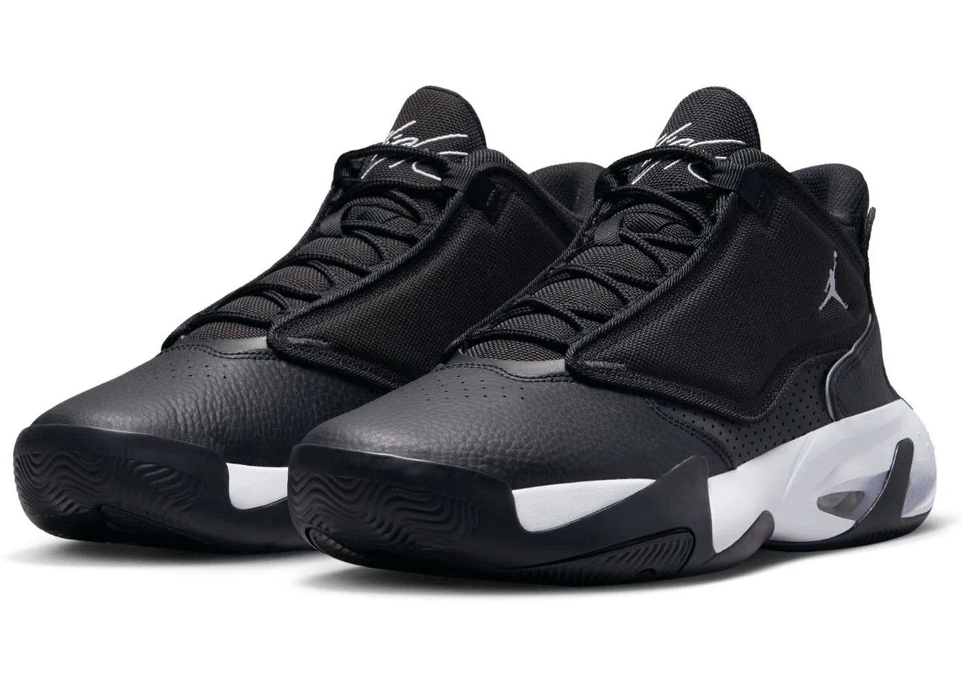Air Jordan Max Aura 4 Black Metallic Silver