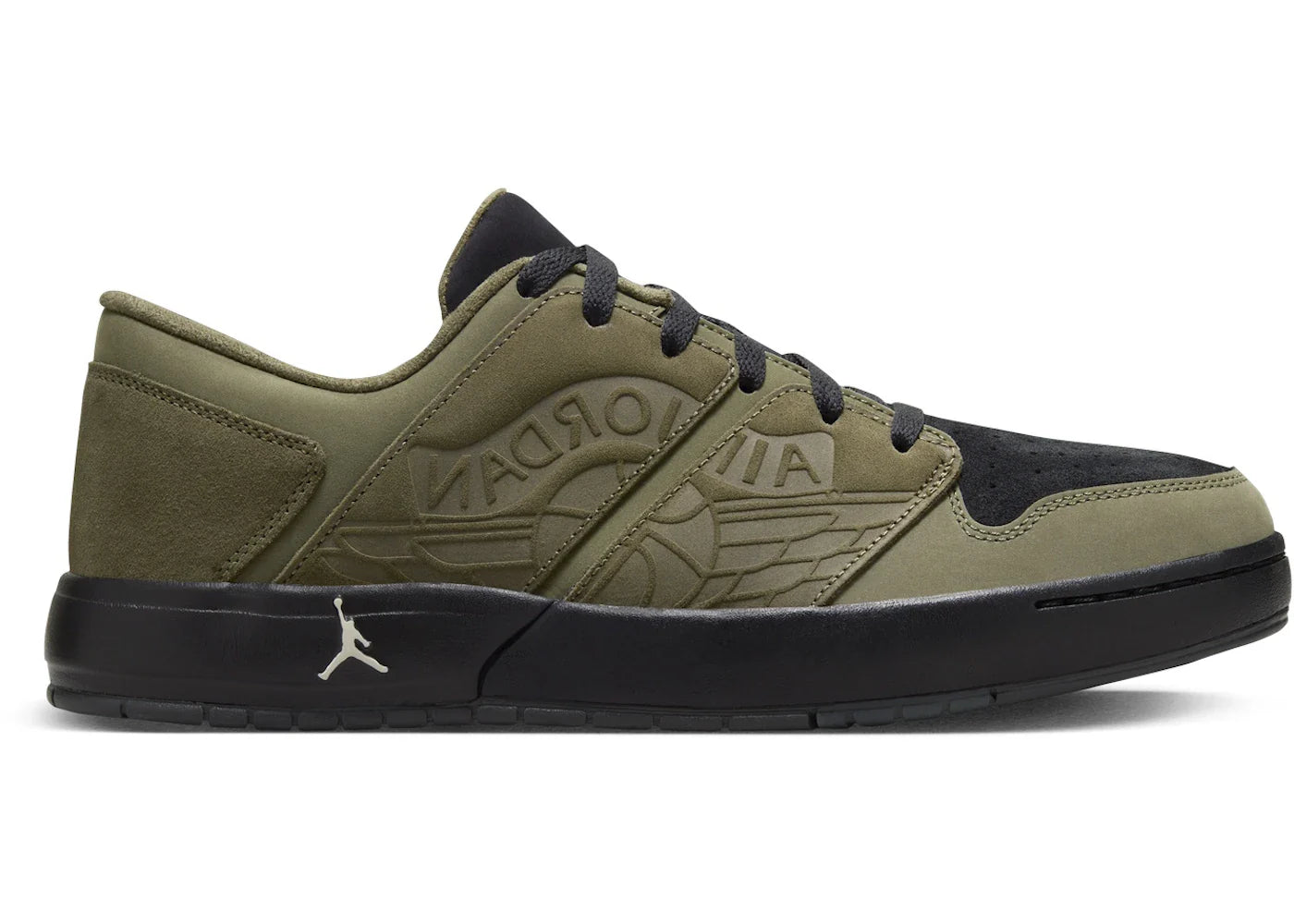 Air Jordan Nu Retro 1 Low Medium Olive Black