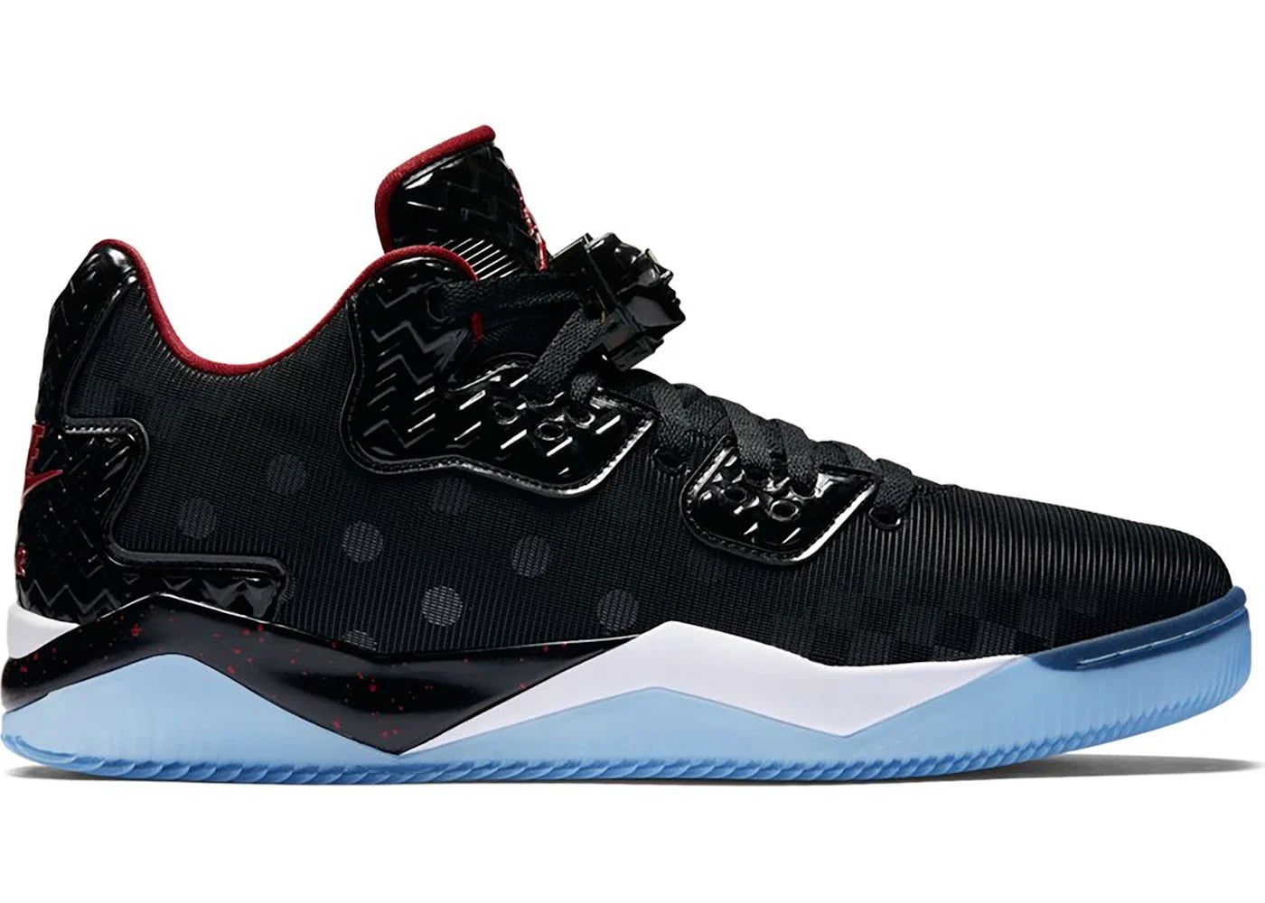 Air Jordan Spike Forty Low Polka Dots and Checkerboard Black