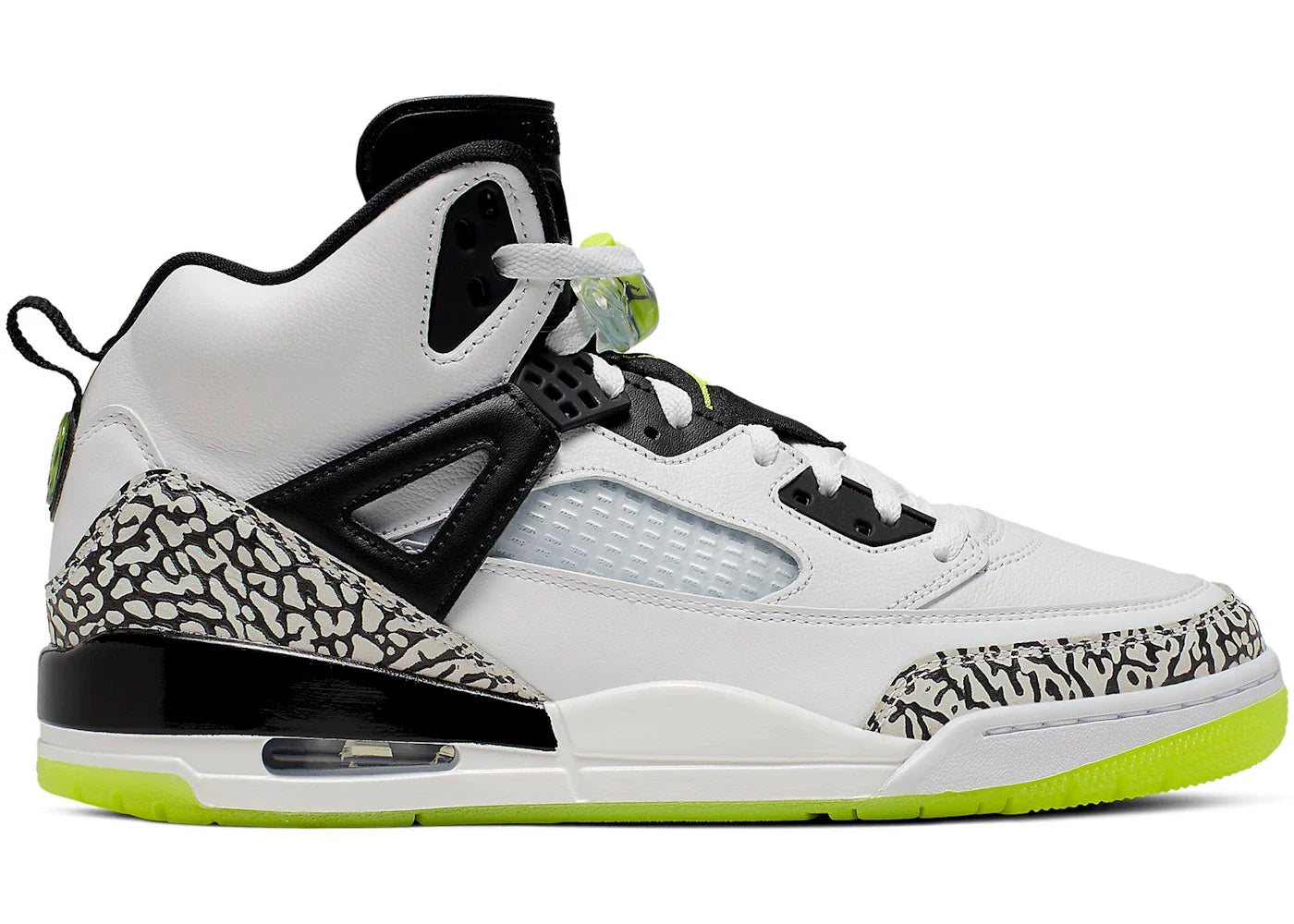 Air Jordan Spizike White Volt Black