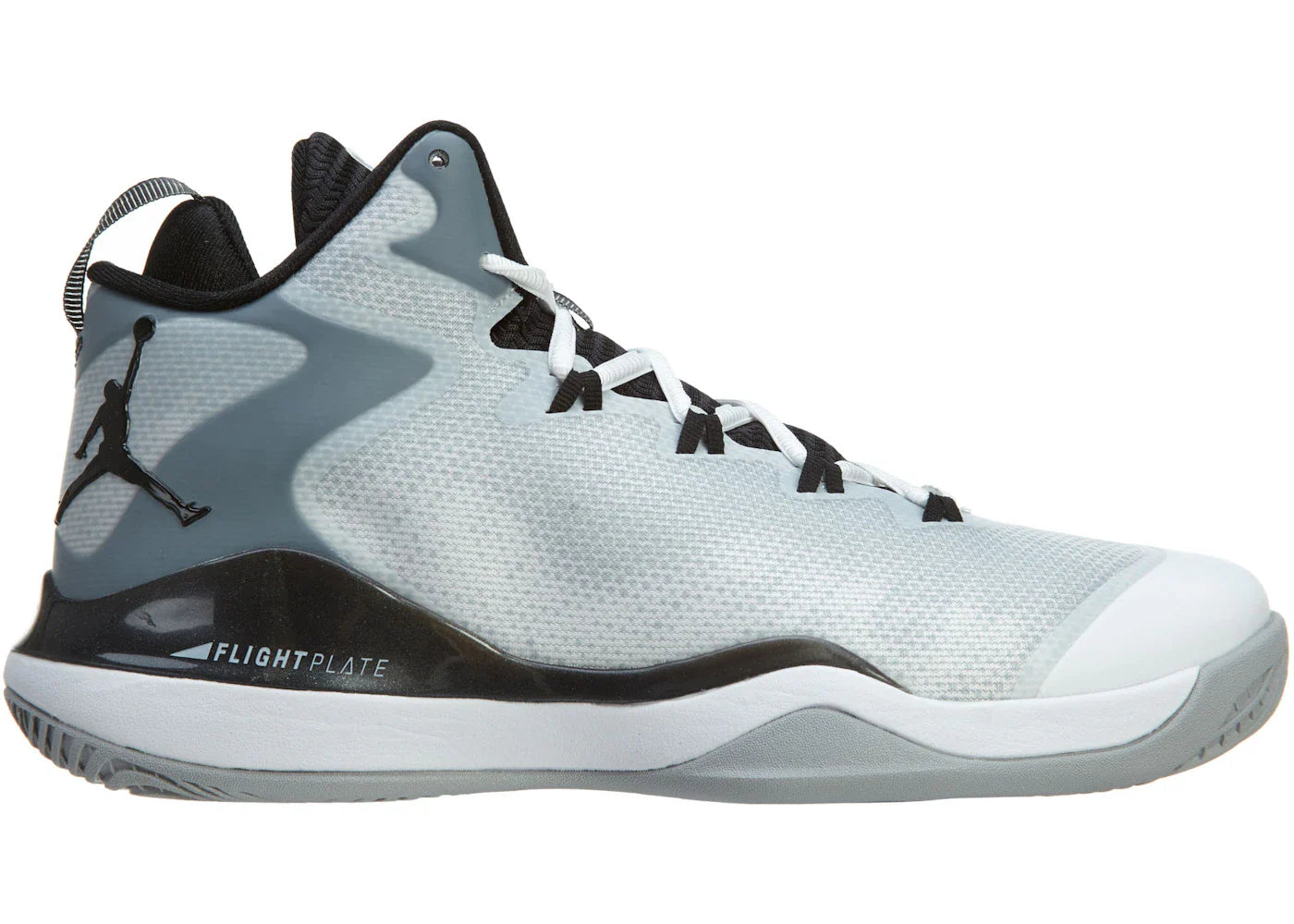 Air Jordan Super.Fly 3 White/Black-Wolf Grey