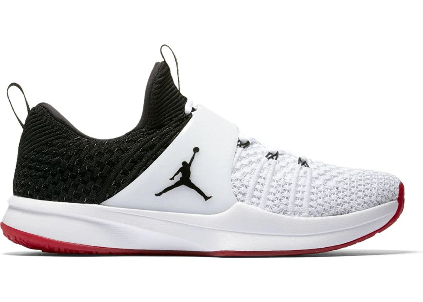 Air Jordan Trainer 2 Flyknit White Black Red