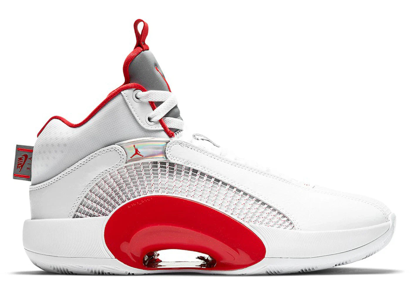 Air Jordan XXXV Fire Red (White Sole)