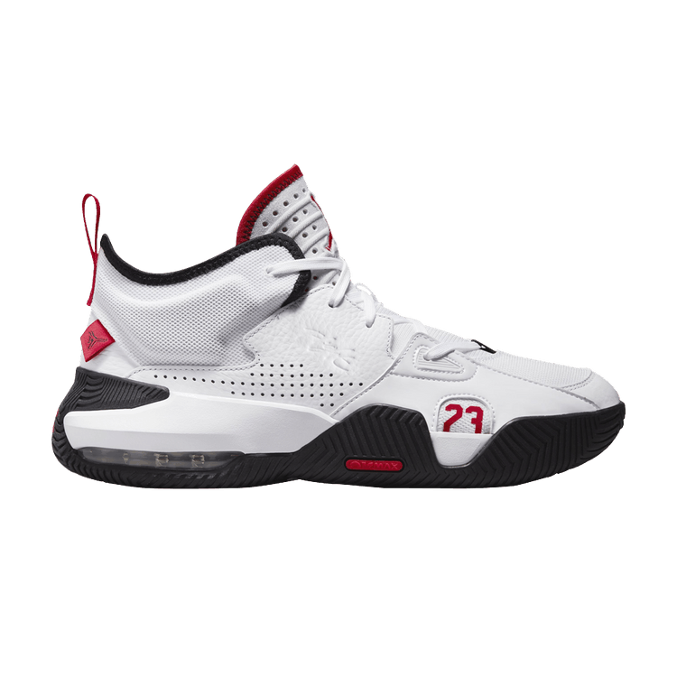 Air Jordan Stay Loyal 2 White University Red Black