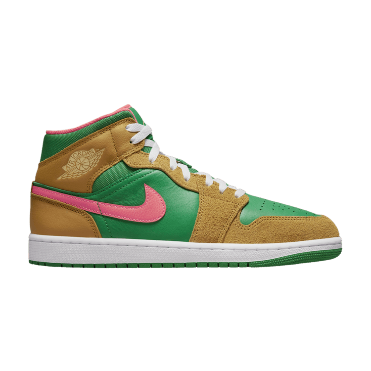 Air Jordan 1 Mid SE Wheat Watermelon