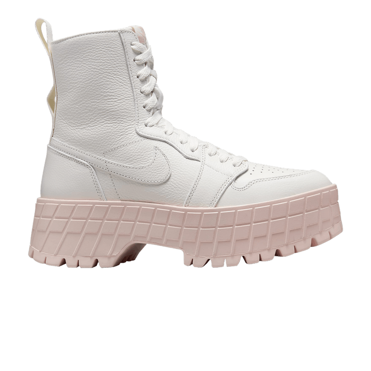 Air Jordan 1 High Brooklyn Sail Legend Pink (Women's)