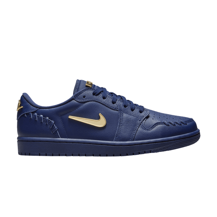 Air Jordan 1 Low Method of Make Midnight Navy Metallic Gold (Women's)
