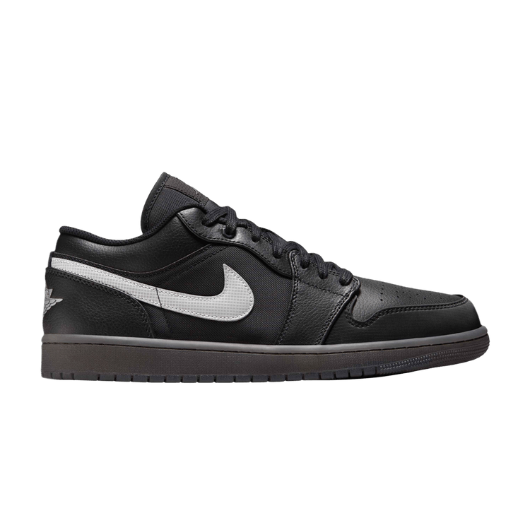 Air Jordan 1 Low Black White Dark Smoke Grey