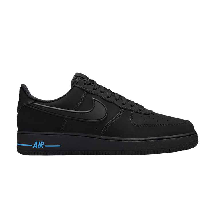 Nike Air Force 1 Low '07 SE Black University Blue Sneakers