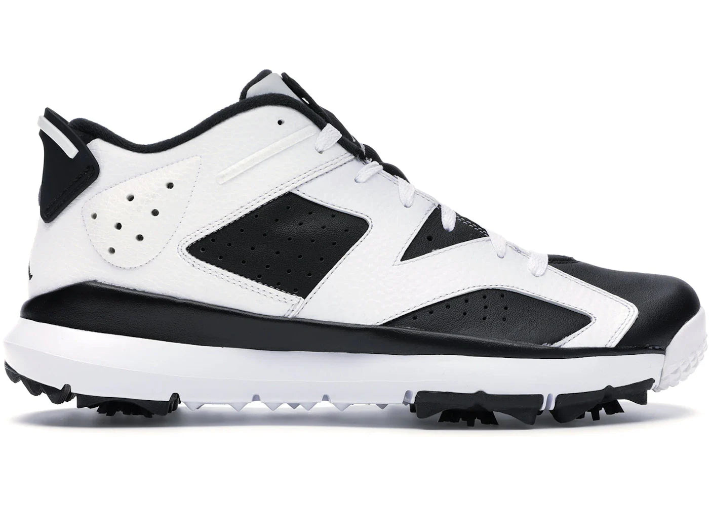 Air Jordan 6 Retro Golf Cleat Oreo
