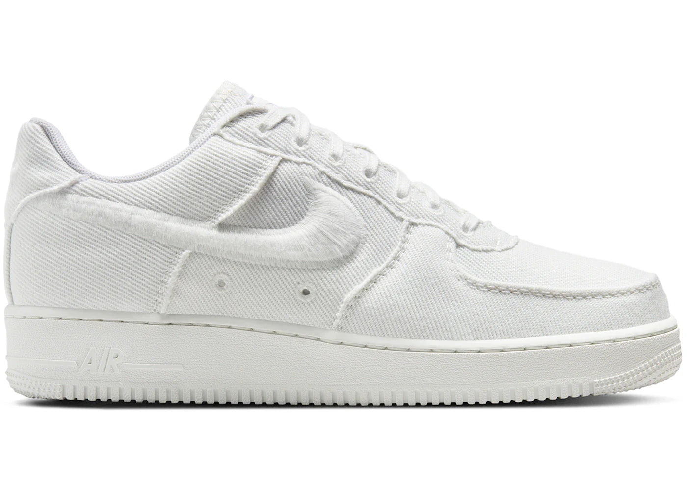 Nike Air Force 1 Low Canvas Summit White Light Orewood Brown Sneakers