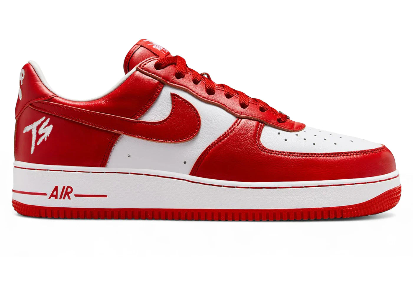 Nike Air Force 1 Low QS Terror Squad White University Red Sneakers