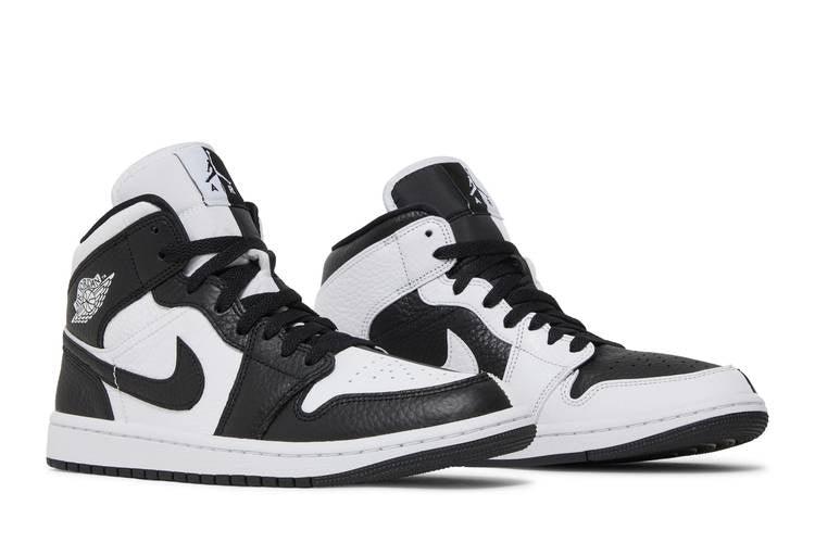 Air Jordan 1 Mid Split Black White (Women's)