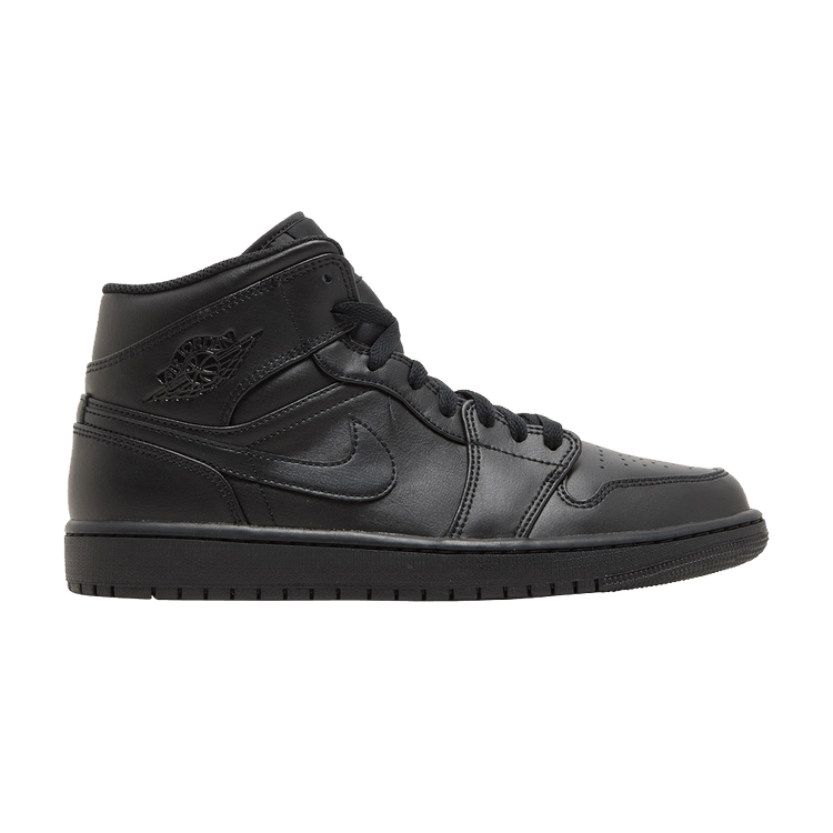 Air Jordan 1 Mid Triple Black