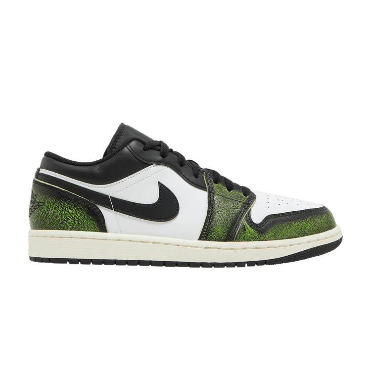 Air Jordan 1 Low Wear Away Electric Green