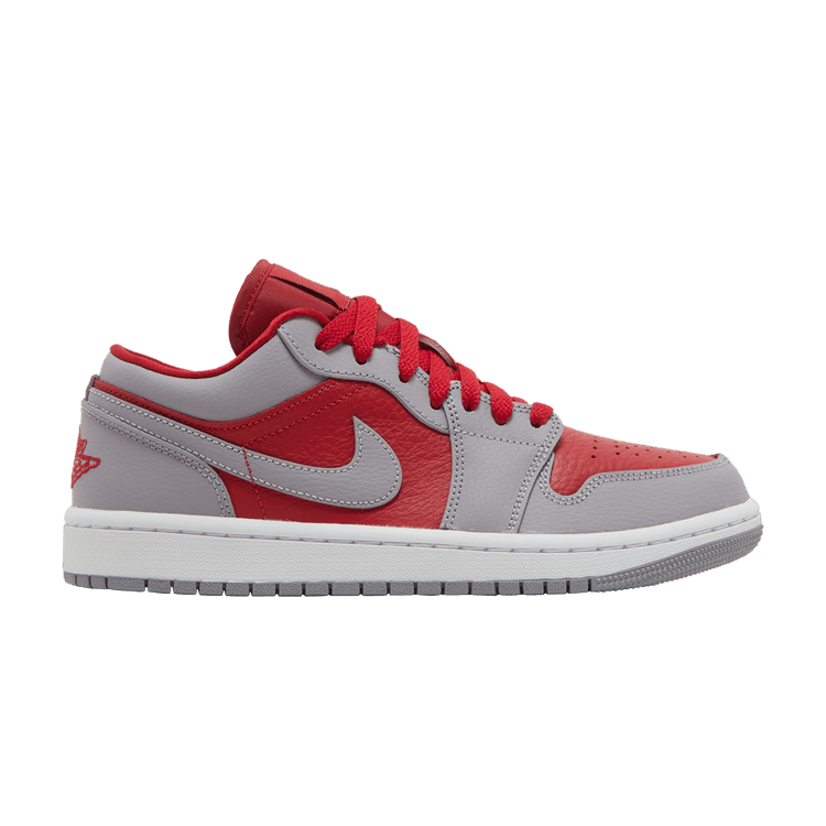 Air Jordan 1 Low SE Homage Split Gym Red Cement Grey (Women's)