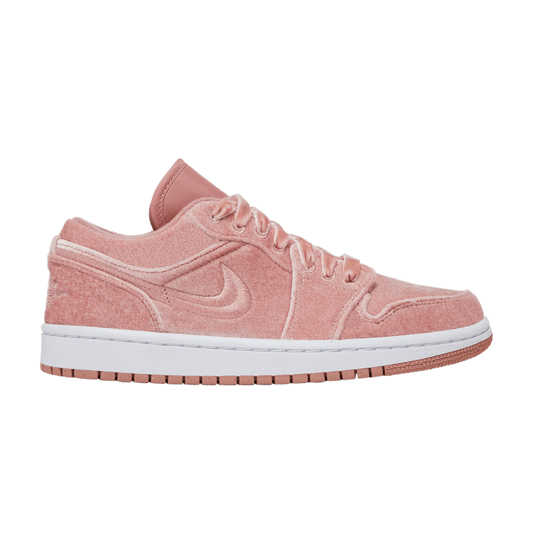 Air Air Jordan 1 Low SE Pink Velvet (Women's)