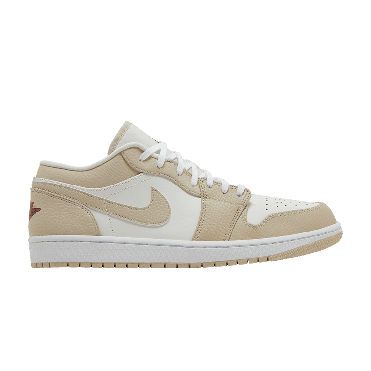 Air Jordan 1 Low SE Sail Rattan University Red