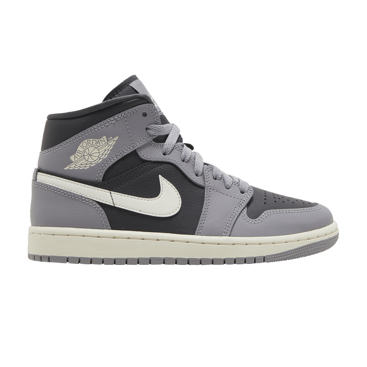 Air Jordan 1 Mid Cement Grey (Women's)