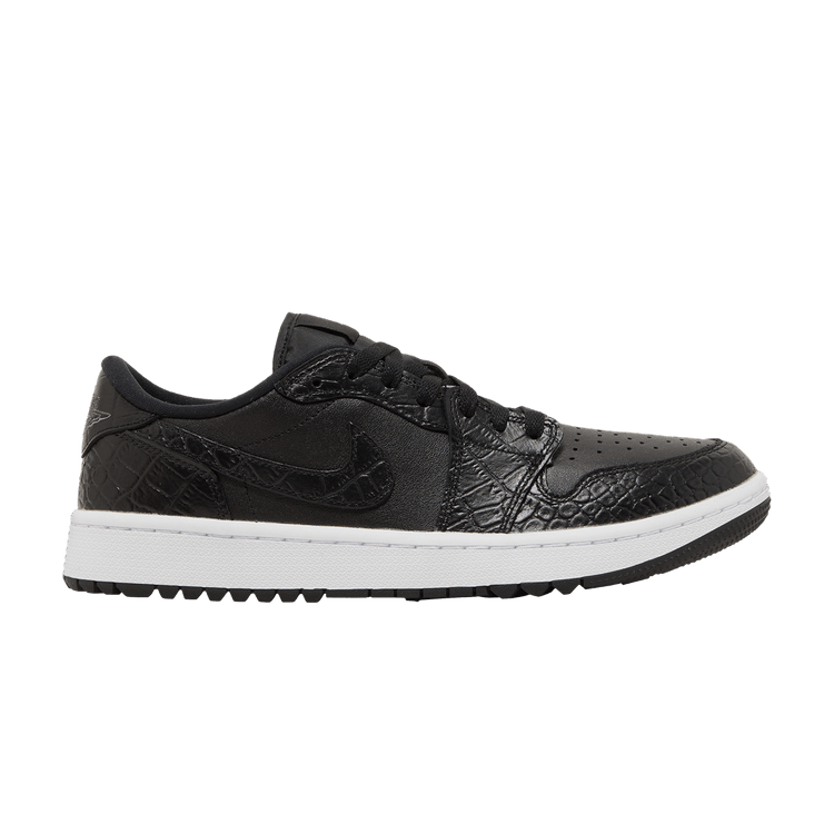Air Jordan 1 Retro Low Golf Black Croc