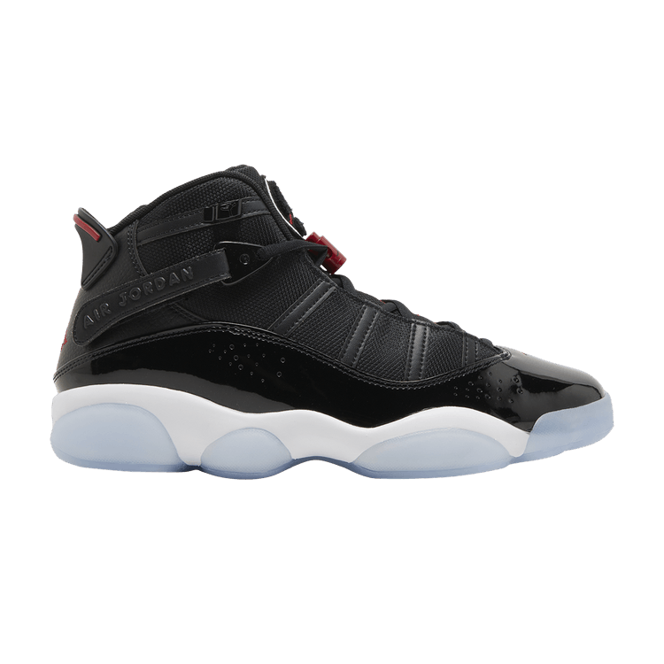 Air Jordan 6 Rings Black Gym Red