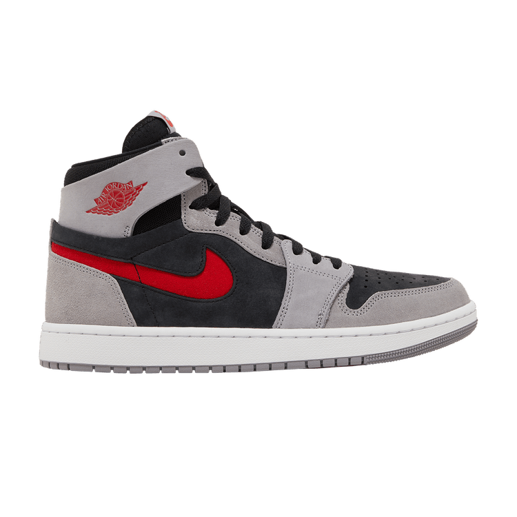 Air Jordan 1 High Zoom Air CMFT 2 Black Fire Red Cement