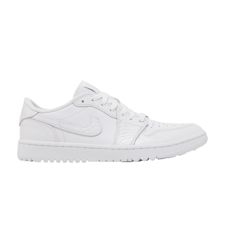 Air Jordan 1 Retro Low Golf White Croc