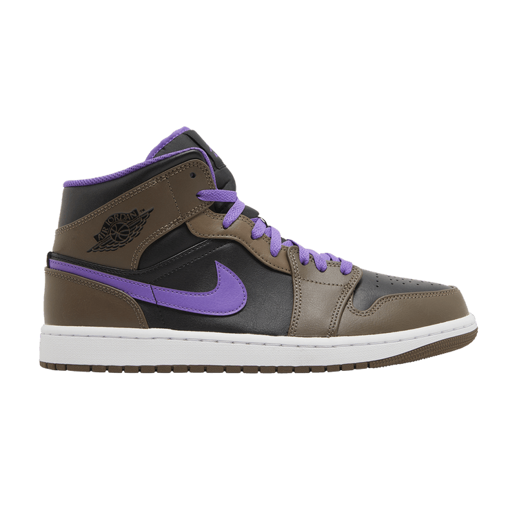 Air Jordan 1 Mid Purple Mocha