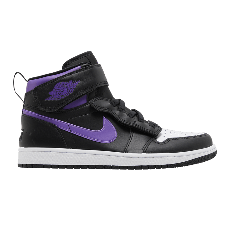 Air Jordan 1 High FlyEase Black Bright Violet