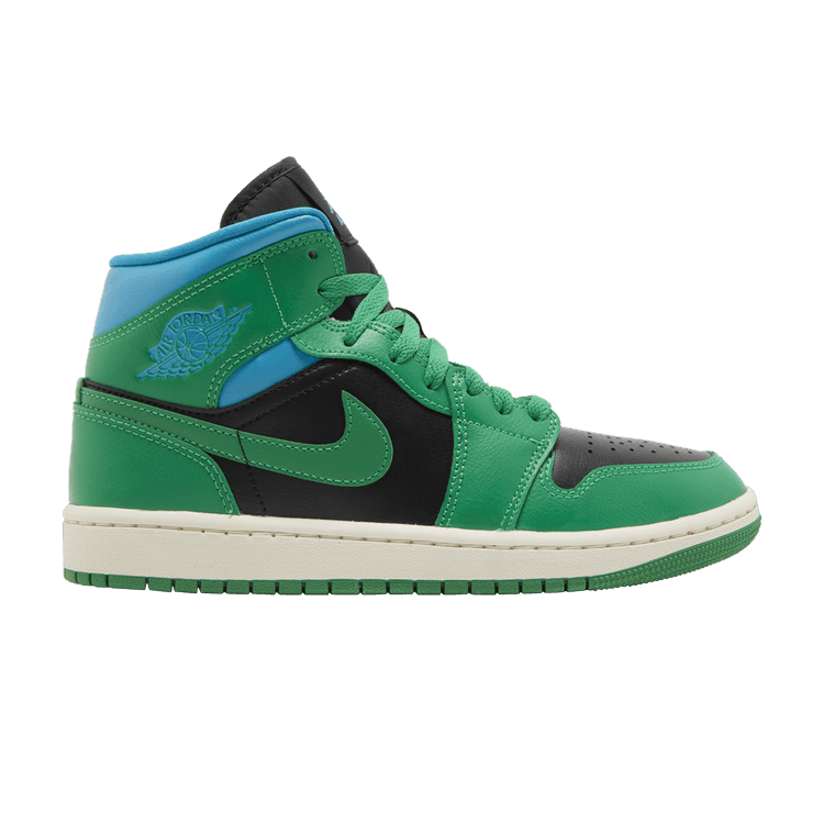 Air Jordan 1 Mid Lucky Green Aquatone (Women's)