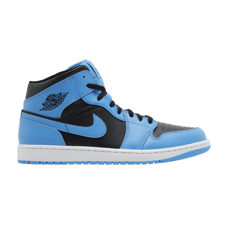 Air Jordan 1 Mid University Blue Black
