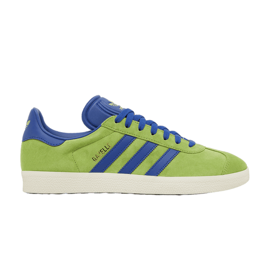adidas Gazelle Lime Royal Blue