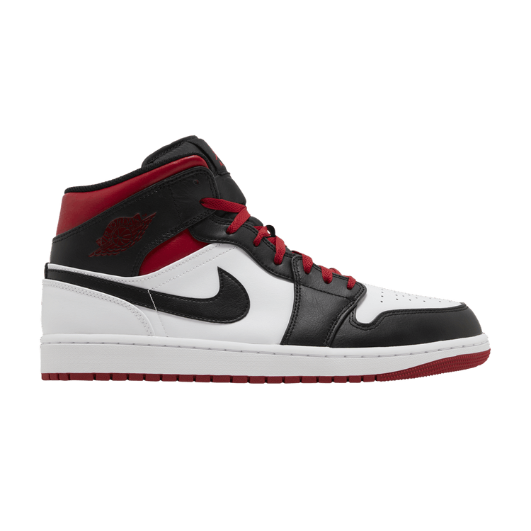 Air Jordan 1 Mid Gym Red Black Toe