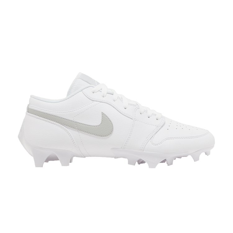 Air Jordan 1 Low TD Cleat White Grey Fog