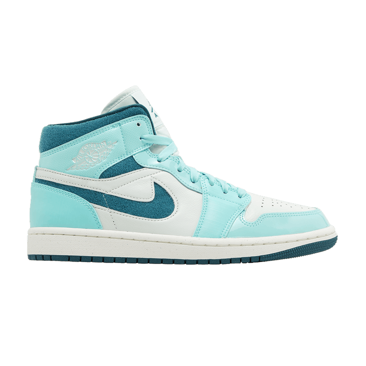 Air Jordan 1 Mid Chenille Bleached Turquoise (Women's)