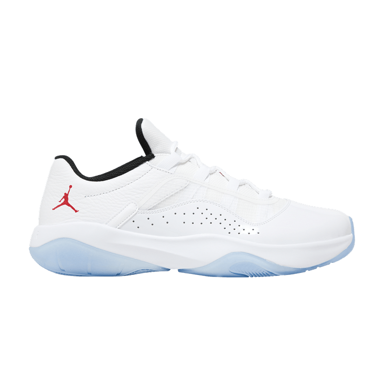 Air Jordan 11 CMFT Low White Black Varsity Red