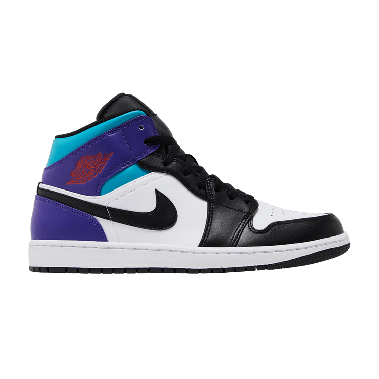 Air Jordan 1 Mid Court Purple Tropical Twist