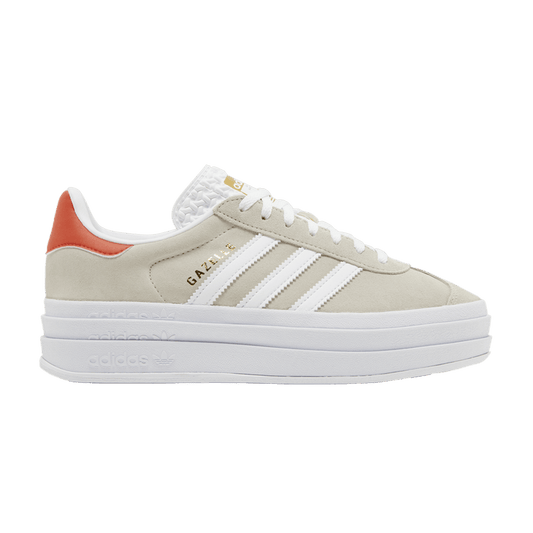 adidas Gazelle Bold Wonder Beige Collegiate Orange (Womens)