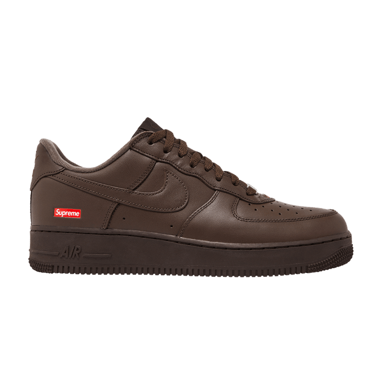 Nike Air Force 1 Low Supreme Baroque Brown Sneakers