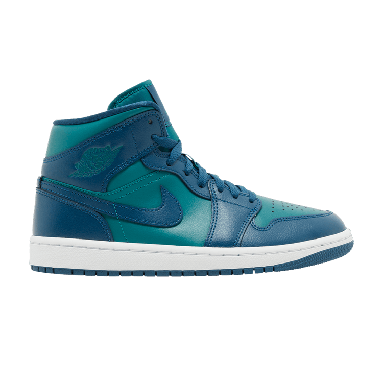 Air Jordan 1 Mid Teal French Blue (Women's)