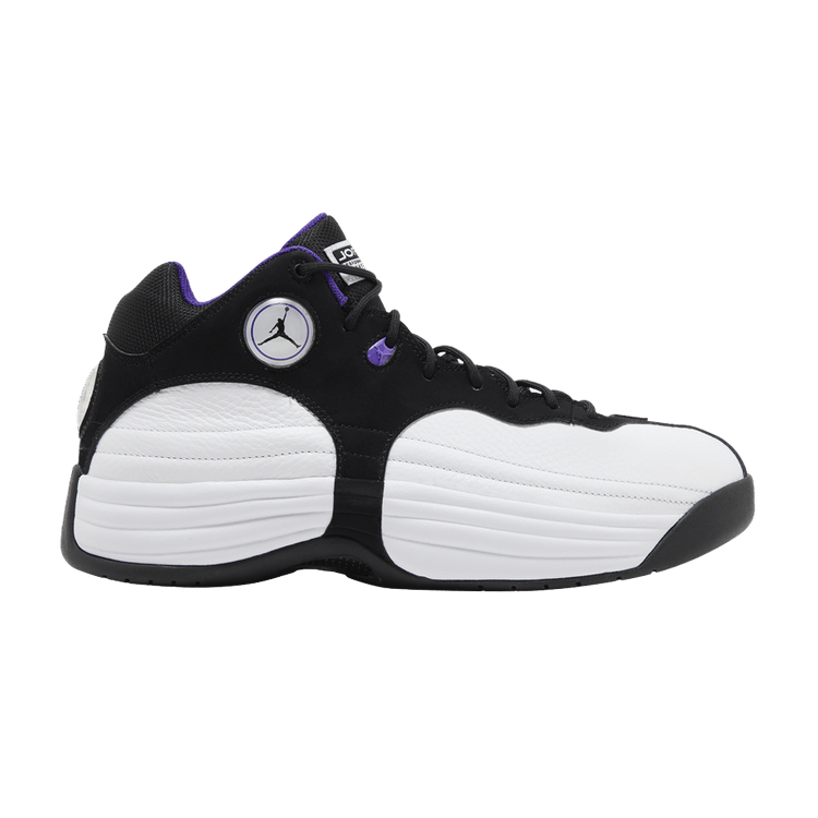 Air Jordan Jumpman Team 1 White Black Field Purple