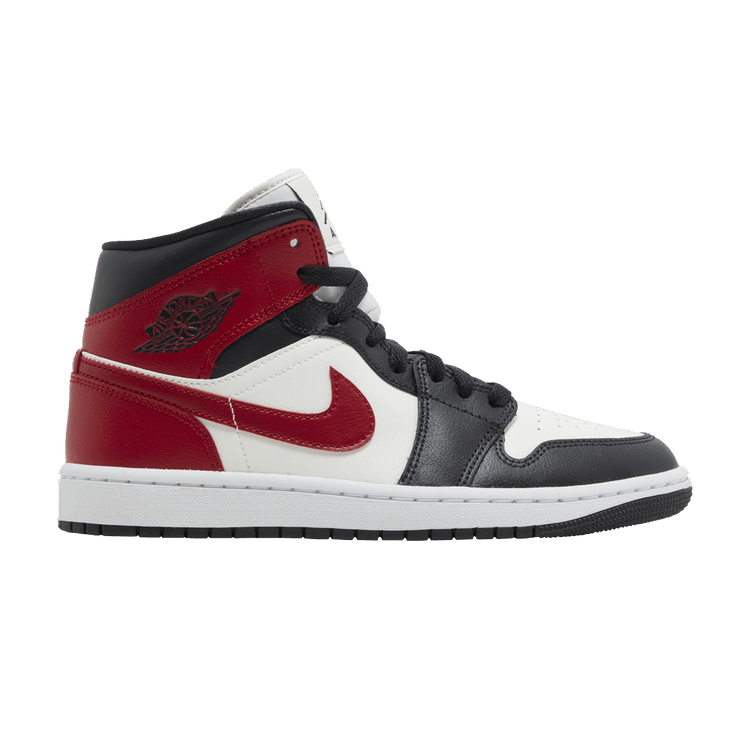 Air Jordan 1 Mid Gym Red Off Noir (Women's)